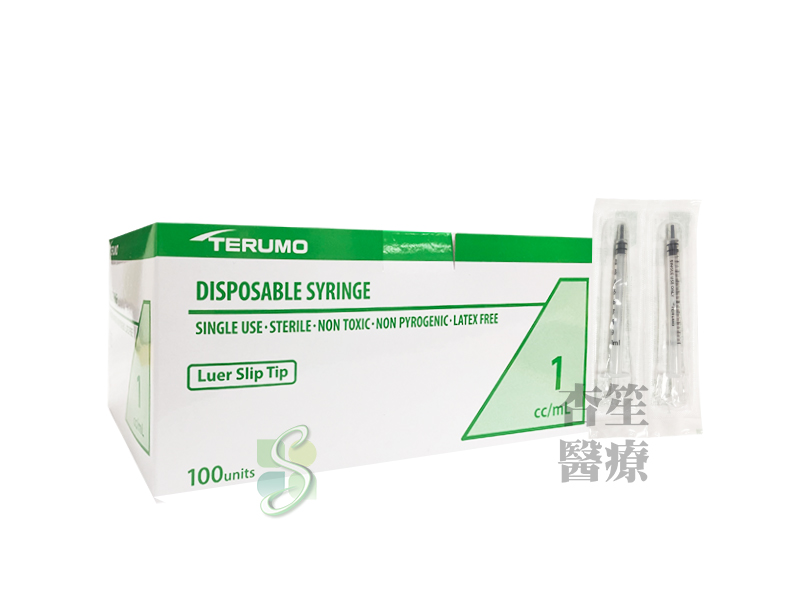 TERUMO 1cc 無針 wo 直插<br>網路不可販售